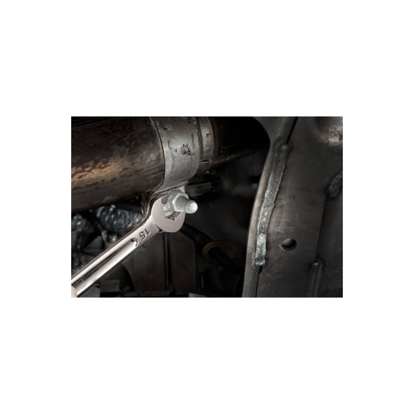 Ключ Milwaukee MAX BITE рожково-накидний з тріскачкою, 15шт, 8-22мм (4932464994) зображення 8