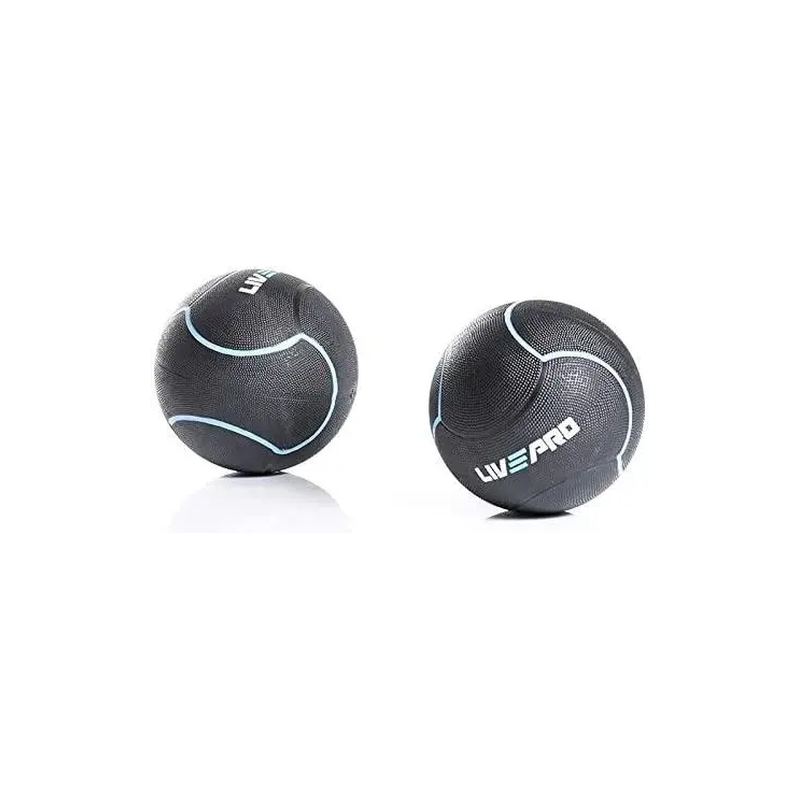 Медбол LivePro Solid Medicine Ball LP8110-10 чорний Уні 10кг (6951376100808) изображение 3