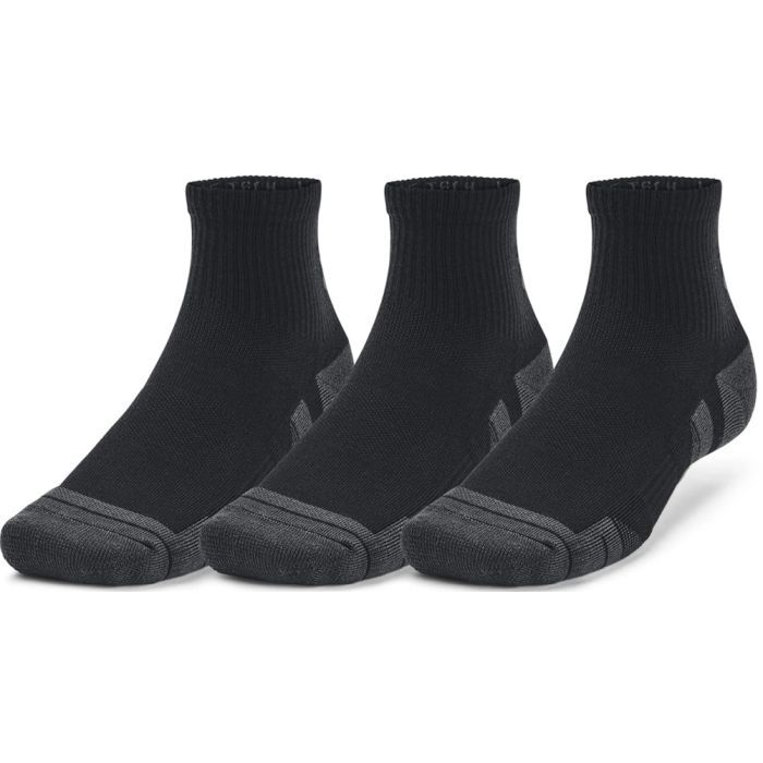Носки Under Armour 1379510-001 Performance Tech 3 пари Qtr чорний LG (196884000998)