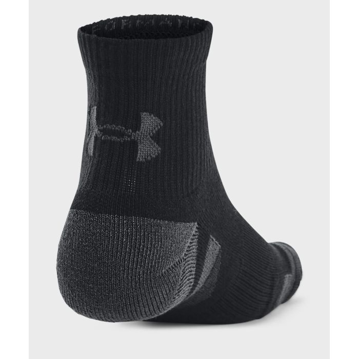Носки Under Armour 1379510-001 Performance Tech 3 пари Qtr чорний LG (196884000998) изображение 4