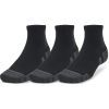 Носки Under Armour 1379510-001 Performance Tech 3 пари Qtr чорний XL (196884001117)