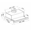 Вытяжка кухонная GRANADO Telde 603-700 white glass (GCH16355) изображение 8
