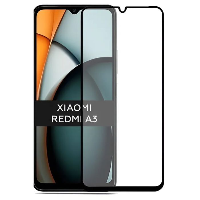 Скло захисне BeCover Xiaomi Redmi A3 4G Black (711227) зображення 2
