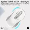 Мишка Promate Ken Wireless/Bluetooth White (ken.white) зображення 7