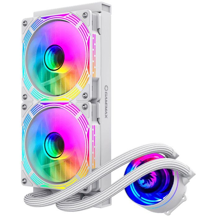 Система жидкостного охлаждения Gamemax IceChill 240V White изображение 3