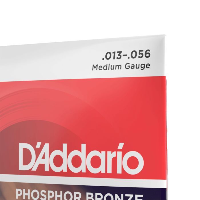 Струны для гитары D'Addario Phosphor Bronze Medium (13-56) (EJ17) изображение 4