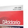 Струны для гитары D'Addario Phosphor Bronze Medium (13-56) (EJ17) изображение 4