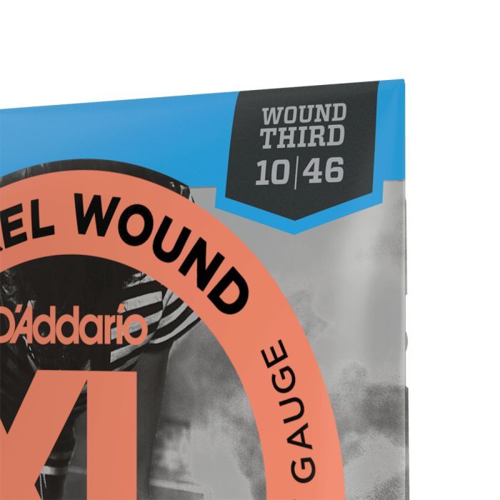 Струны для гитары D'Addario XL Nickel Wound 3rd Regular Light (10-46) (EXL110W) изображение 4
