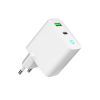 Зарядний пристрій Gembird 1xUSB-A + 1 Type-C (PD20Вт + QC3.0 18Вт) white (TA-UC-PDQC20L-W-01) зображення 3