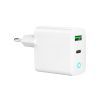 Зарядний пристрій Gembird 1xUSB-A + 1 Type-C (PD20Вт + QC3.0 18Вт) white (TA-UC-PDQC20L-W-01) зображення 5