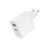 Зарядний пристрій Gembird 1xUSB-A + 1 Type-C (PD20Вт + QC3.0 18Вт) white (TA-UC-PDQC20L-W-01) зображення 6