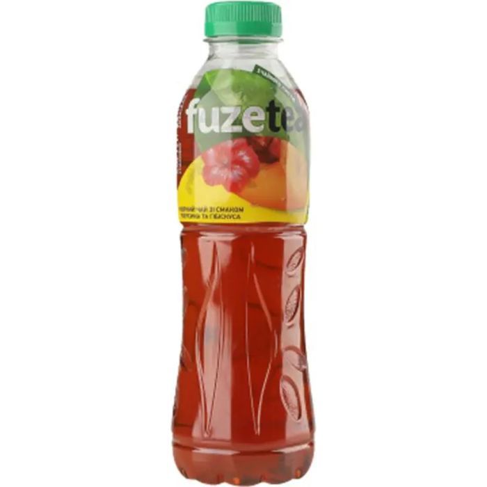 Напиток Fuzetea Чай холодный черный Со вкусом персика и гибискуса 1 л (5449000239990)