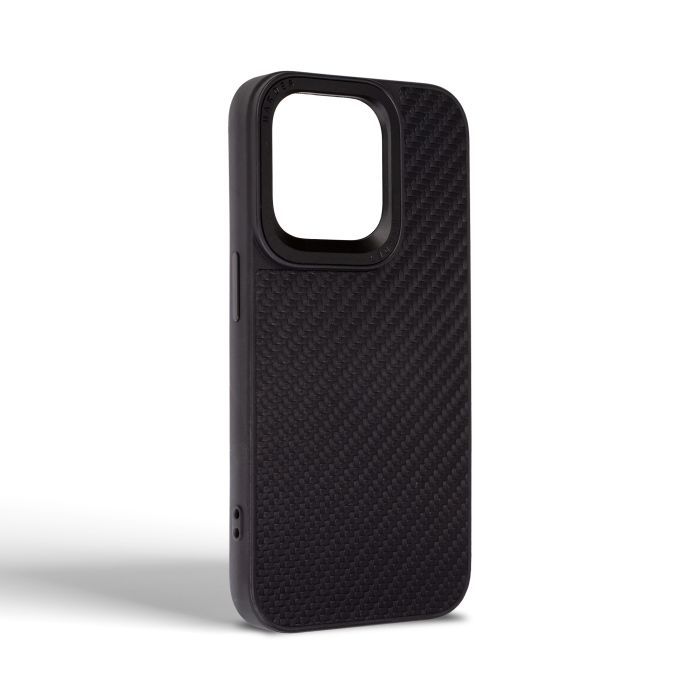 Чехол для мобильного телефона Harder Carbon Pattern Apple iPhone 15 Pro Black (ARM76777) изображение 2