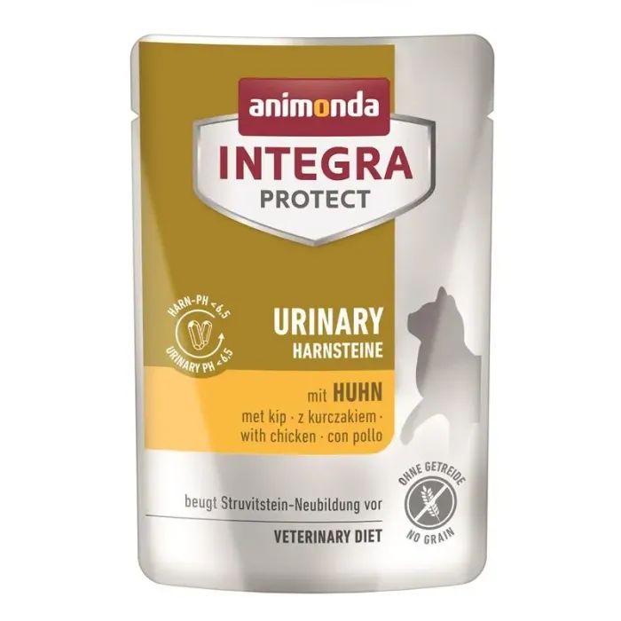 Влажный корм для кошек Animonda Integra Protect Urinary Struvit - pouch with Chicken при мочекаменной болезни (4017721866309)