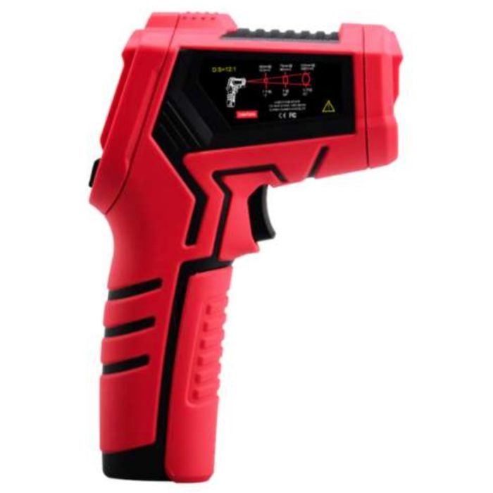 Пірометр Benetech -50-400°C, 12:1, EMS=0,1-1, кольоровий дисплей (GT313A) зображення 3