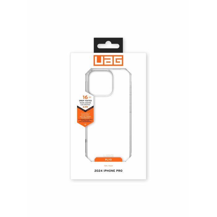 Чехол для мобильного телефона UAG iPhone 16 Pro Plyo Ice (114484114343) изображение 7