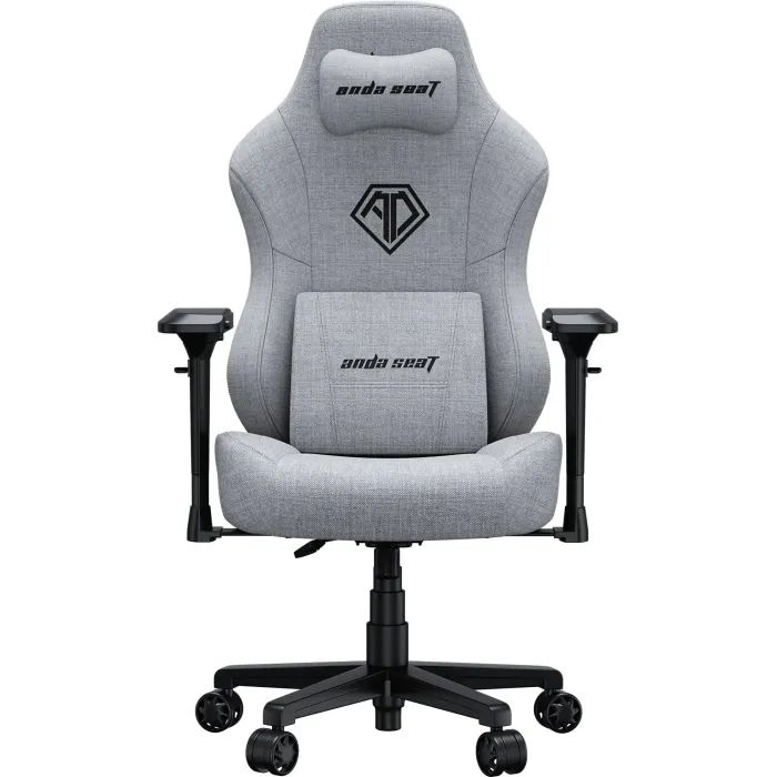 Кресло игровое Anda Seat Phantom 3 Pro Fabric Size L Grey (AD18YC-06-G-F)