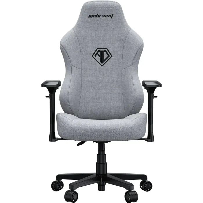 Кресло игровое Anda Seat Phantom 3 Pro Fabric Size L Grey (AD18YC-06-G-F) изображение 8