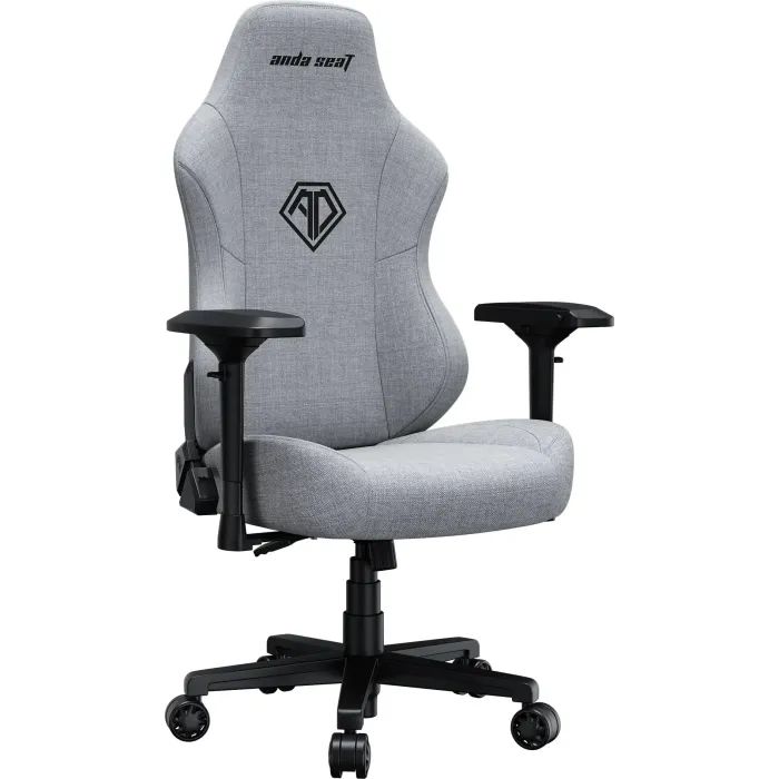 Кресло игровое Anda Seat Phantom 3 Pro Fabric Size L Grey (AD18YC-06-G-F) изображение 9