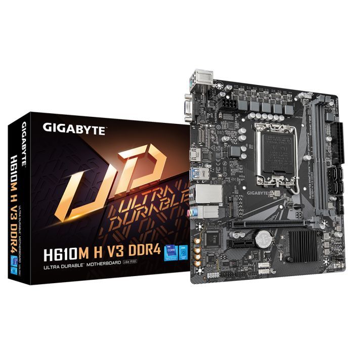 Материнская плата GIGABYTE H610M H V3 DDR4 изображение 5