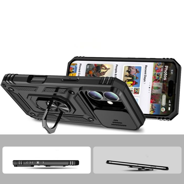 Чехол для мобильного телефона BeCover Military Apple iPhone 16 Black (712153) изображение 3