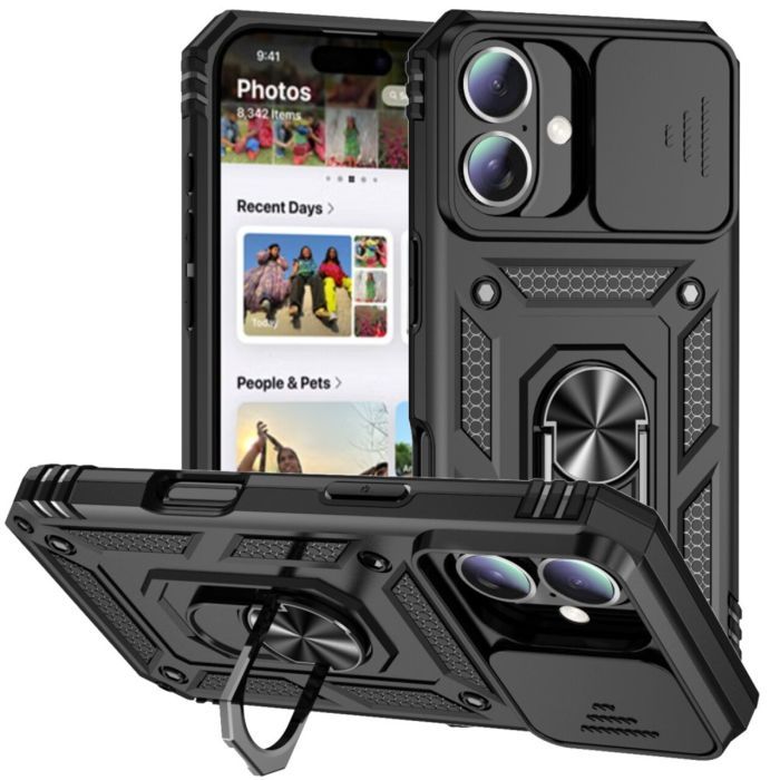 Чехол для мобильного телефона BeCover Military Apple iPhone 16 Black (712153) изображение 6