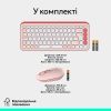 Комплект Logitech POP Icon Combo Bluetooth UA Rose (920-013142) изображение 9