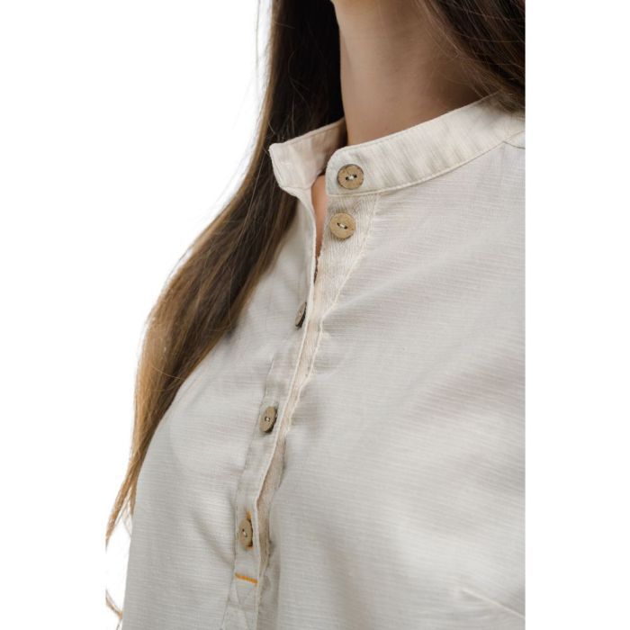 Сорочка Turbat Madeira Hemp Wmn light beige XS (012.004.4215) изображение 5