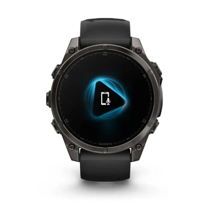 Смарт-годинник Garmin fenix 8 47mm, AMOLED, Saph, CrbnGryTi/Blk, Blk/PebbleGryBnd, GPS (010-02904-21) зображення 12