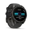Смарт-годинник Garmin fenix 8 47mm, AMOLED, Saph, CrbnGryTi/Blk, Blk/PebbleGryBnd, GPS (010-02904-21) зображення 3
