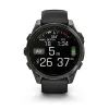 Смарт-годинник Garmin fenix 8 47mm, AMOLED, Saph, CrbnGryTi/Blk, Blk/PebbleGryBnd, GPS (010-02904-21) зображення 9