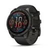 Смарт-годинник Garmin fenix 8 47mm, AMOLED, Saph, CrbnGryTi/Blk, Blk/PebbleGryBnd, GPS (010-02904-21)