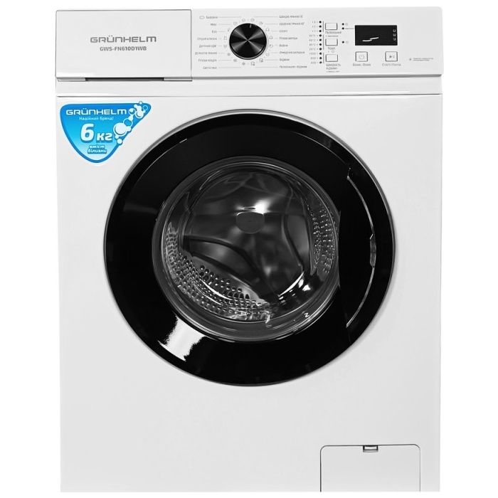 Стиральная машина Grunhelm GWS-FN610D1WB