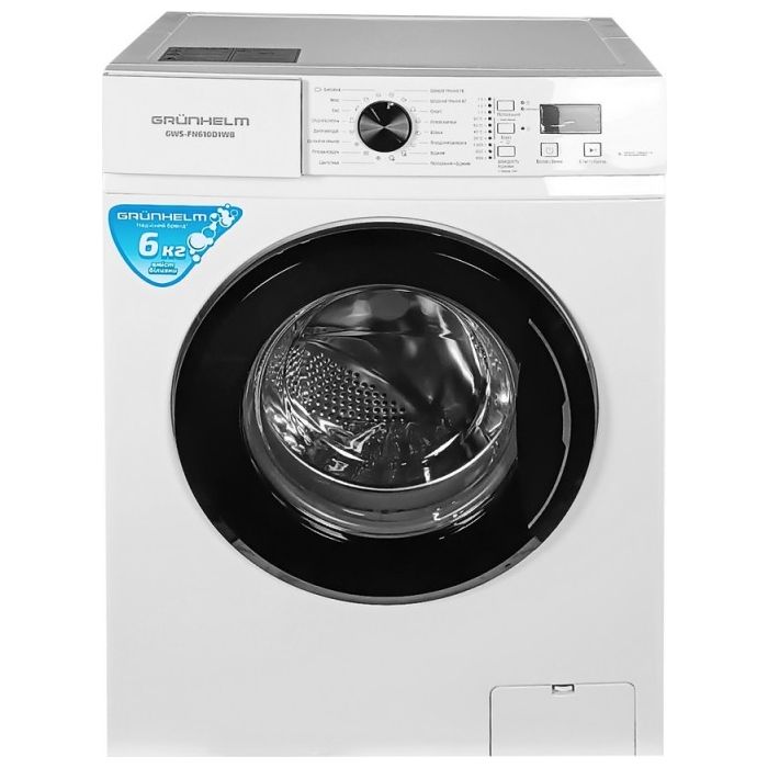 Стиральная машина Grunhelm GWS-FN610D1WB изображение 2