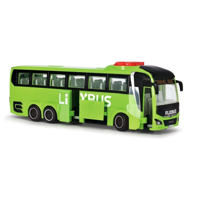 Спецтехніка Dickie Toys Туристичний автобус Фліксбас 26,5 см (3744015) зображення 2