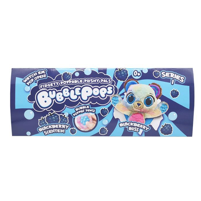 М'яка іграшка Bubble Pops Чорничне медвежа 34 см (2312004/8) зображення 4
