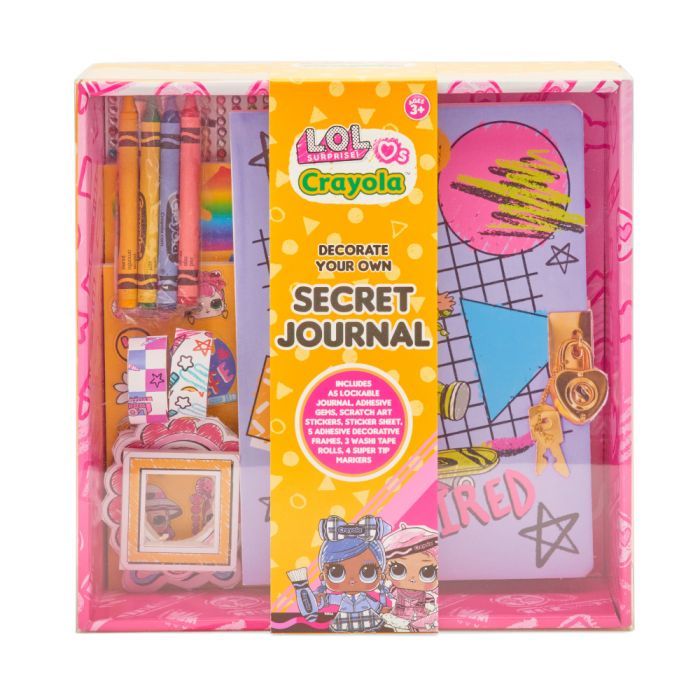 Набор для творчества Crayola Дневник секретов (35056) изображение 6