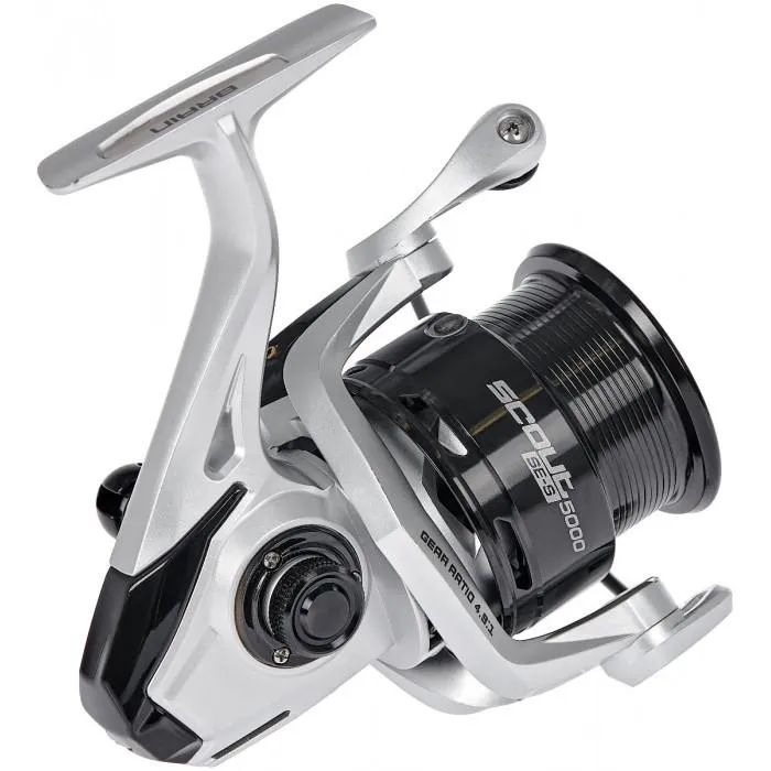Котушка Brain Scout SE-S 4000S 8+1BB 4.91 Silver (1858.46.43) зображення 2