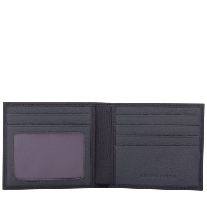 Гаманець Smith & Canova 90013 Black-Tan зображення 2