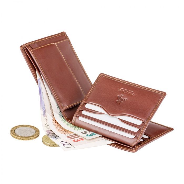 Гаманець Visconti MZ4 Lazio з RFID Italian Brown (MZ4 IT BRN) зображення 4