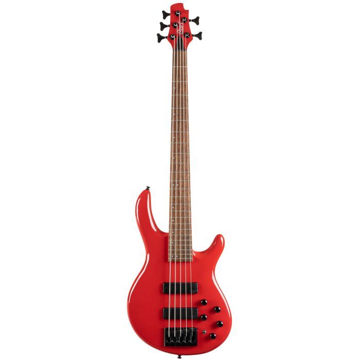 Бас-гитара Cort C5 Deluxe Candy Red