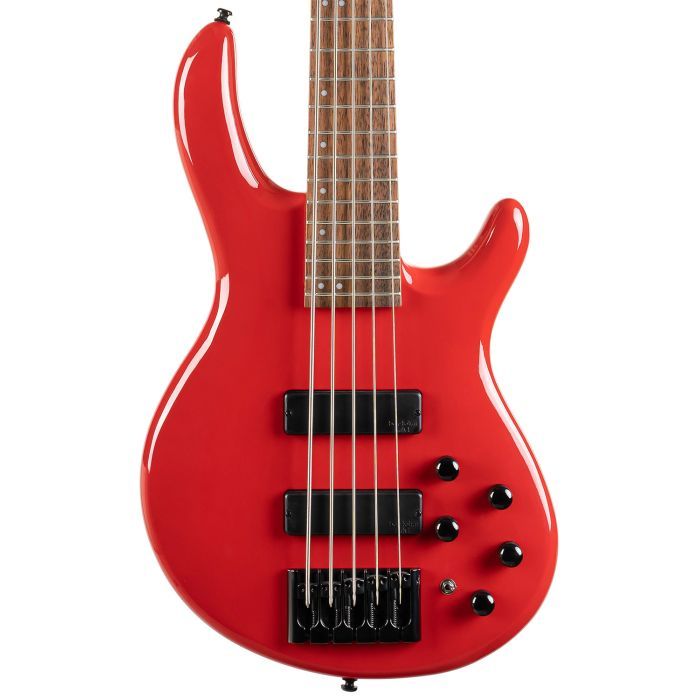 Бас-гитара Cort C5 Deluxe Candy Red изображение 2