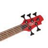 Бас-гитара Cort C5 Deluxe Candy Red изображение 3