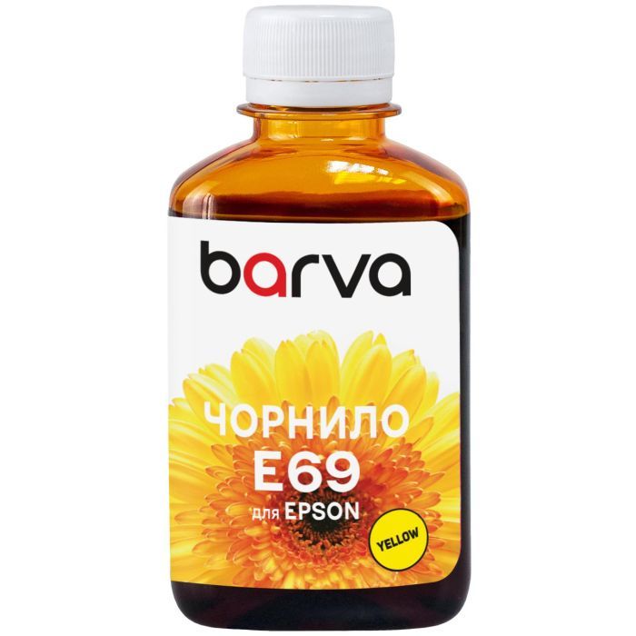 Чорнило Barva Epson T69, 180 мл, Pigm, Black (E69-940)