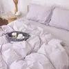 Постільна білизна MirSon Poplin Line 054 Light Gray 110x140 (2200006277354) зображення 2