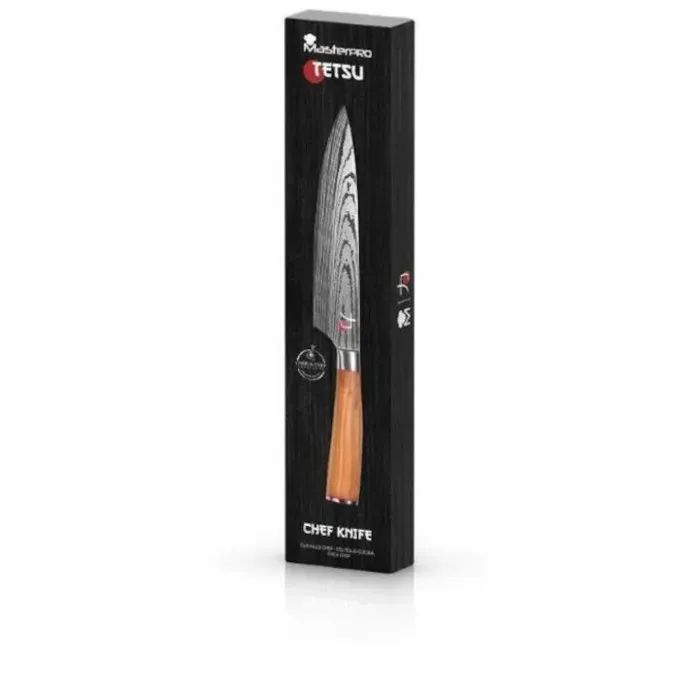 Кухонный нож MasterPro Tetsu, 20 см, бежевий (BGMP-4166) изображение 3