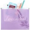 Папка на молнии Axent zip-lock А5 Lavender-1 (1498-36-A) изображение 3