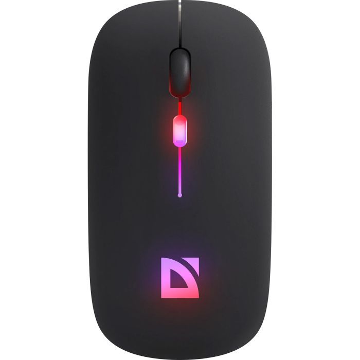 Мышка Defender Touch MM-997 Silent Wireless RGB Black (52997)