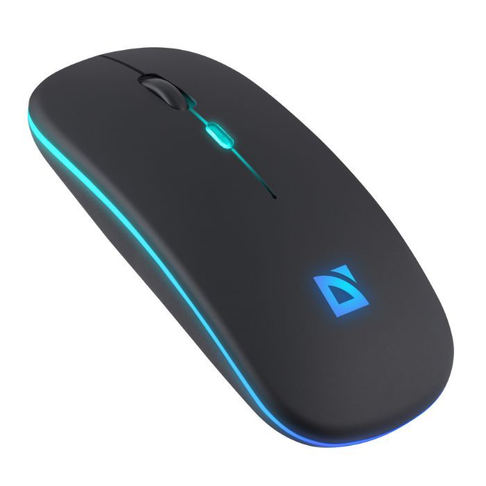Мышка Defender Touch MM-997 Silent Wireless RGB Black (52997) изображение 3