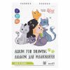 Альбом для малювання Rosa Kids на спіралі Cats Friendship А4 20 аркушів (4823098542971)